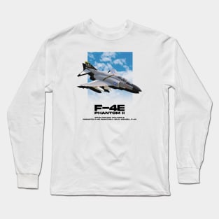 F-4E Phantom II Fighter Long Sleeve T-Shirt